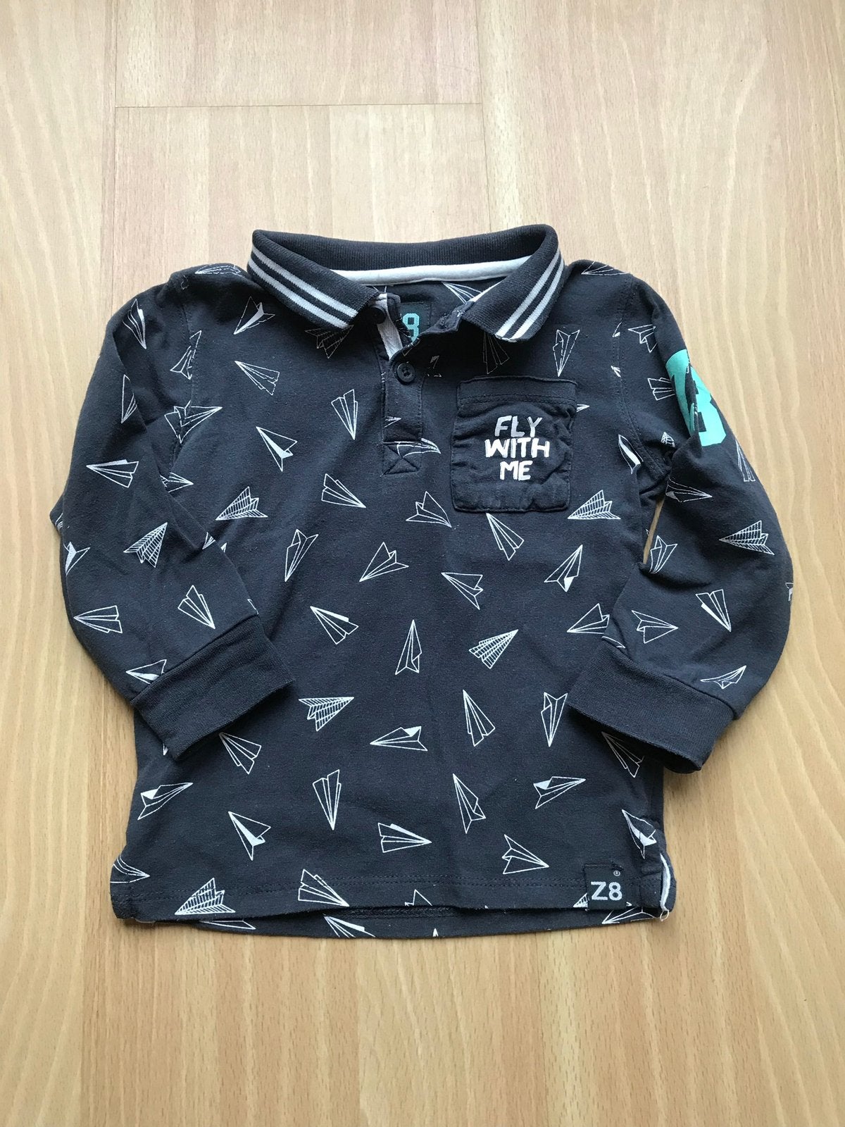 Z8 longsleeve vliegers maat 80 zgan style: Timothy, Ophalen of Verzenden, Zo goed als nieuw, Meisje