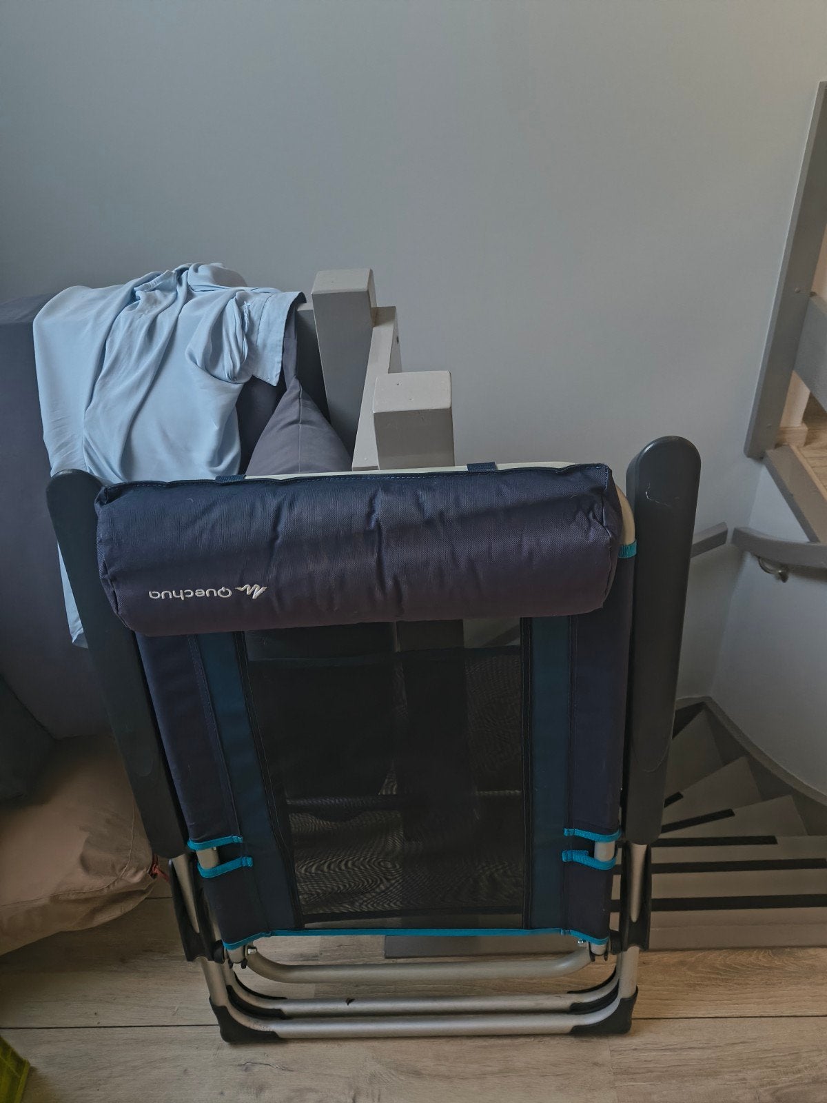 Opvouwbare comfort ligstoel QUECHUA 2x, Caravans en Kamperen, Ophalen of Verzenden, Nieuw, Campingstoel