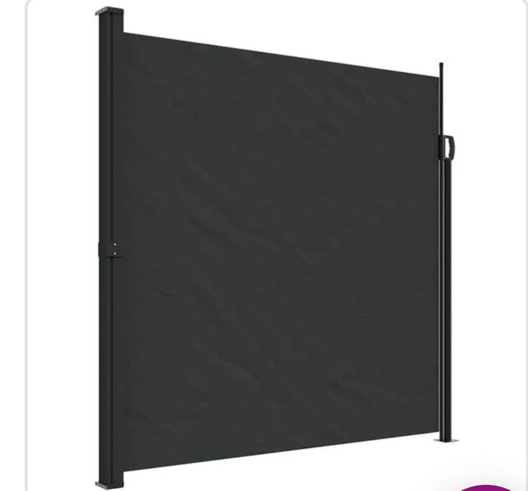 windscherm uittrekbaar 3 mtr., Tuin en Terras, Ophalen, Aluminium, Zo goed als nieuw, 200 cm of meer