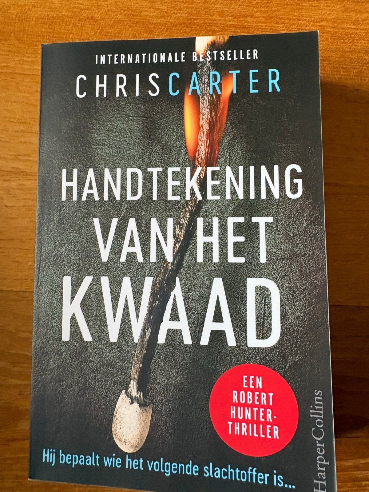 Chris Carter - Handtekening van het Kwaad (Thriller), Boeken, Ophalen of Verzenden, Zo goed als nieuw