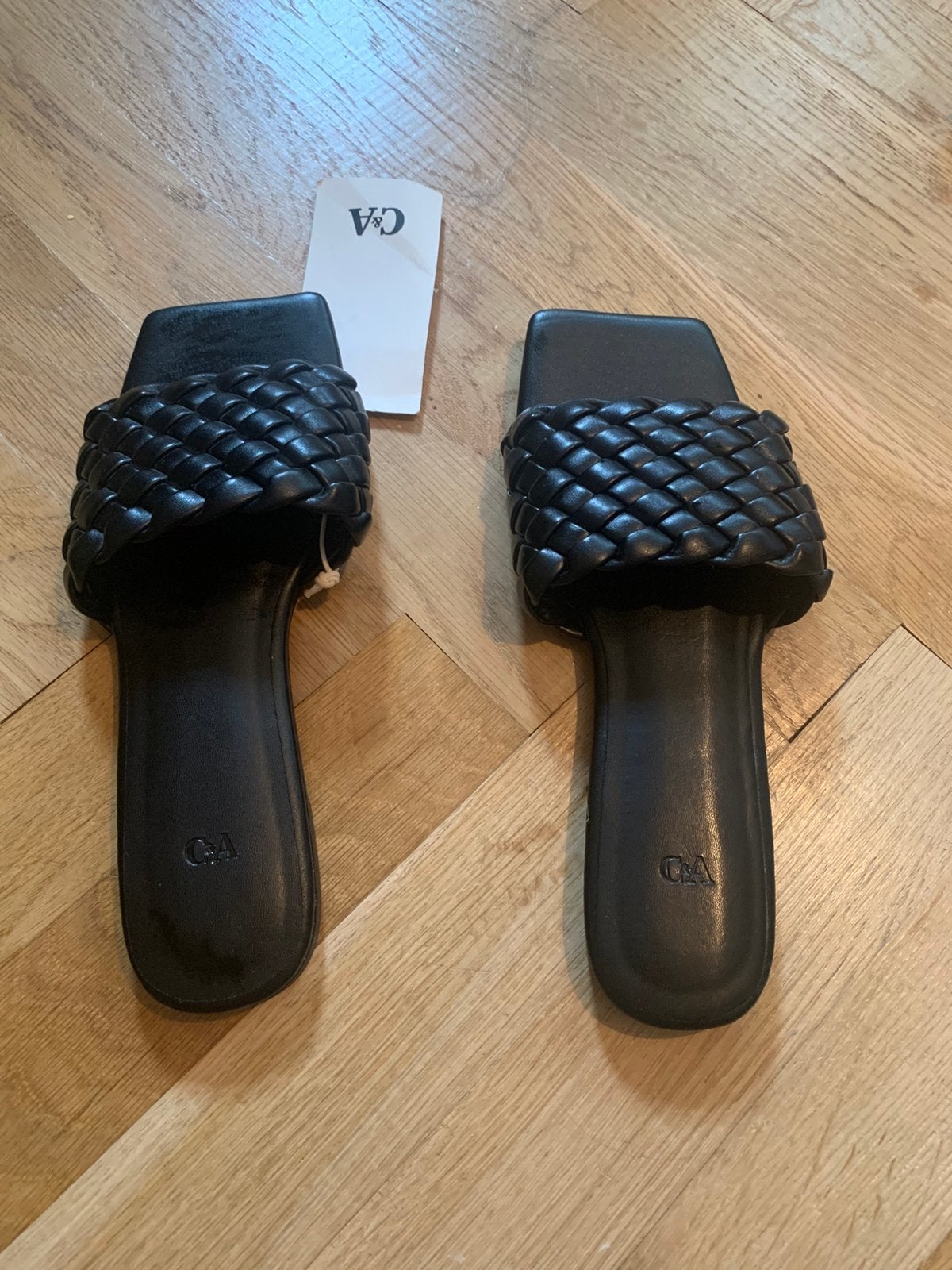 Zwarte slippers, Kleding | Dames, Slippers, Zwart, Nieuw, Ophalen of Verzenden