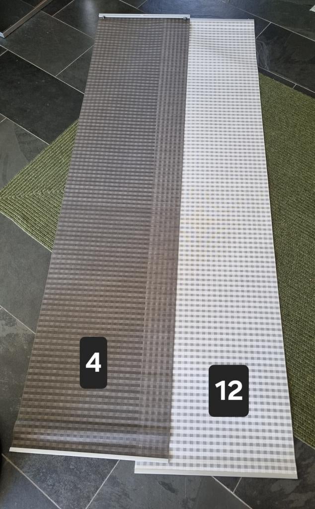 Ikea paneelgordijnen, rails Kvartal, runners en haken, Ophalen, Gebruikt, 200 cm of meer, Minder dan 25 cm