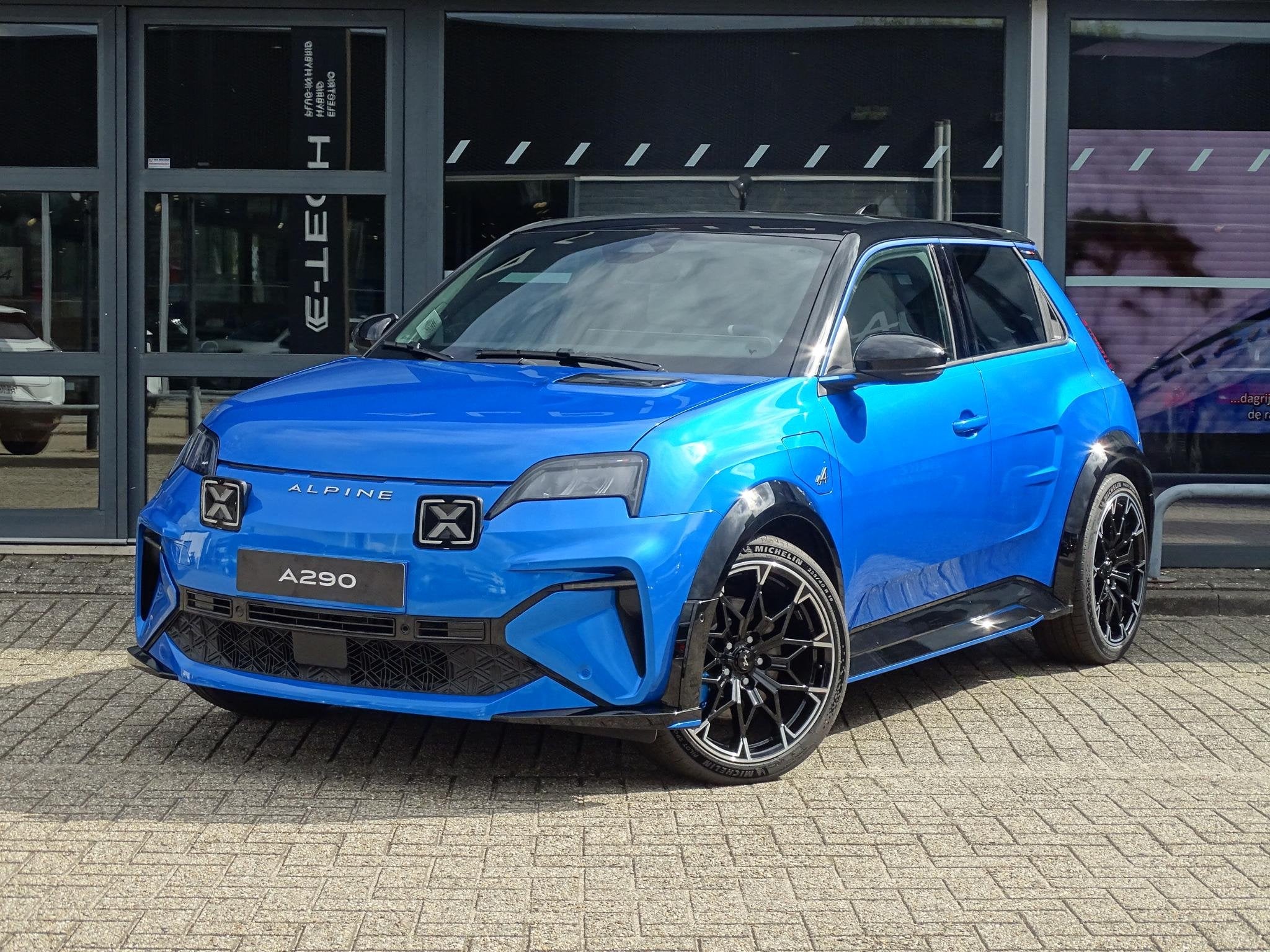 Alpine A290 GT Premium 52 kWh | Stoel & stuurverwarming | DE, Auto's, Huisgarantie, Met garantie (alle), Blauw, 380 km
