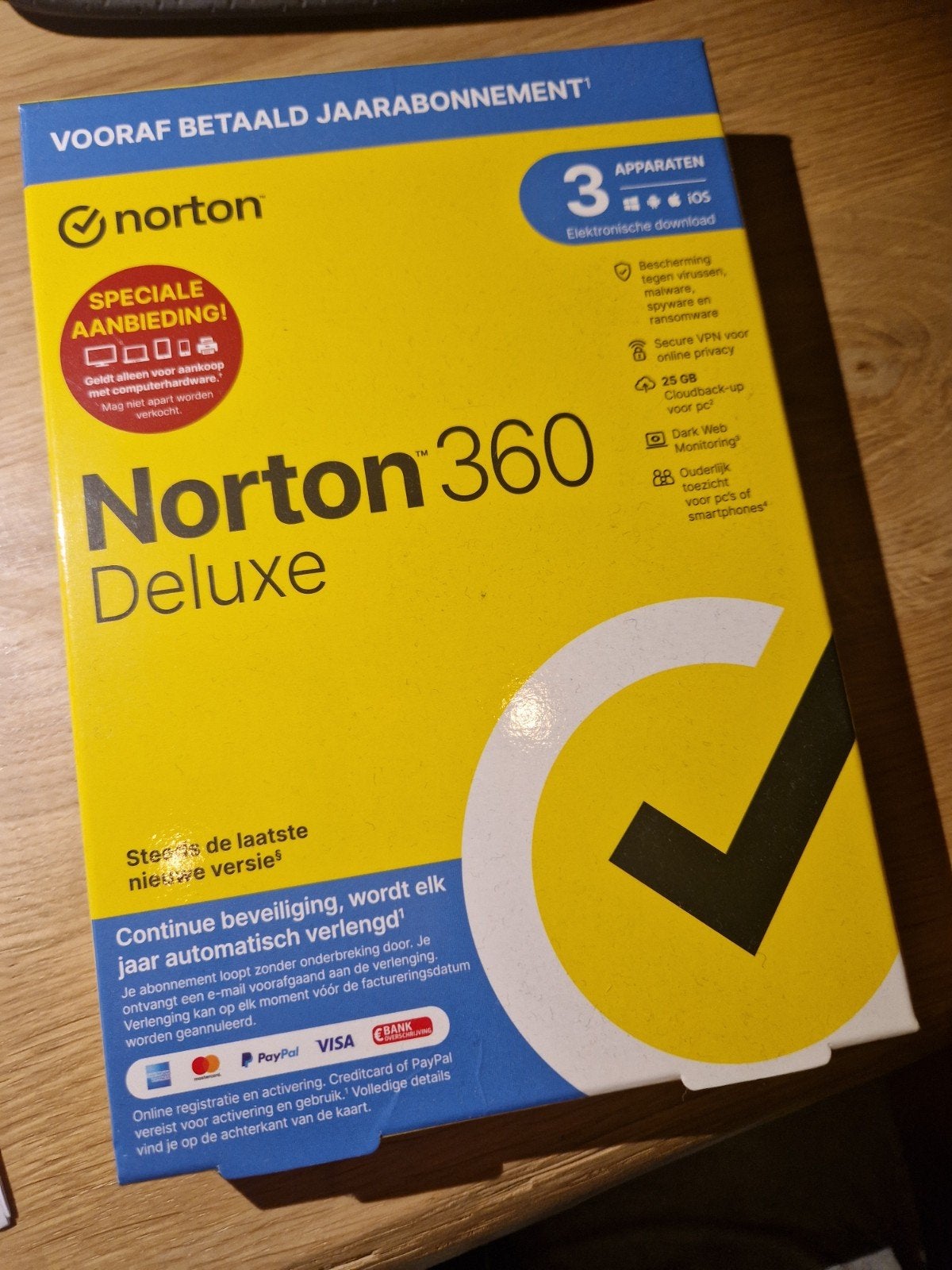 norton nieuw in de doos, Ophalen of Verzenden, Nieuw, Norton