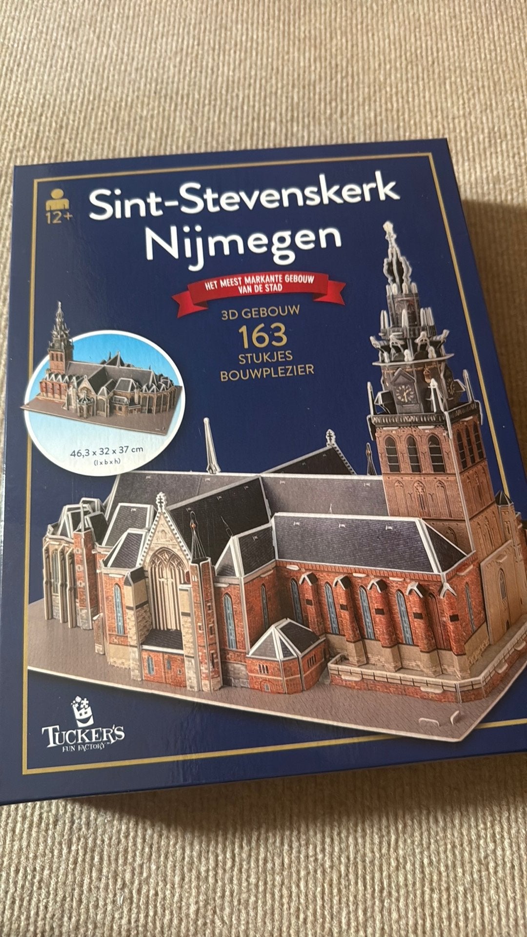 3d puzzel sint stevenskerk nijmegen, Ophalen of Verzenden, Zo goed als nieuw