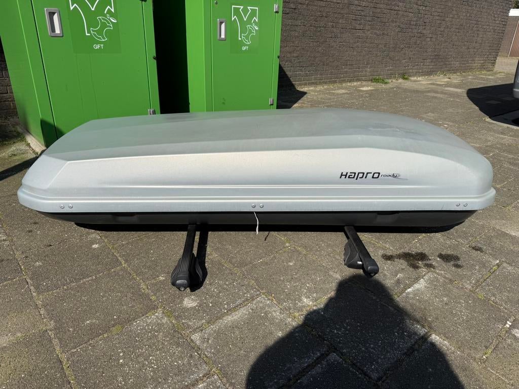 Dakkoffer + dakdragers + klemmen skoda octavia, Ophalen, Zo goed als nieuw
