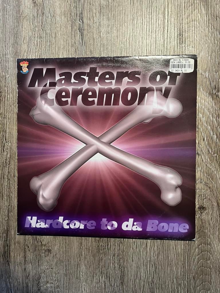Masters of ceremony.  Hardcore to the bone., Ophalen of Verzenden, Zo goed als nieuw, 12 inch