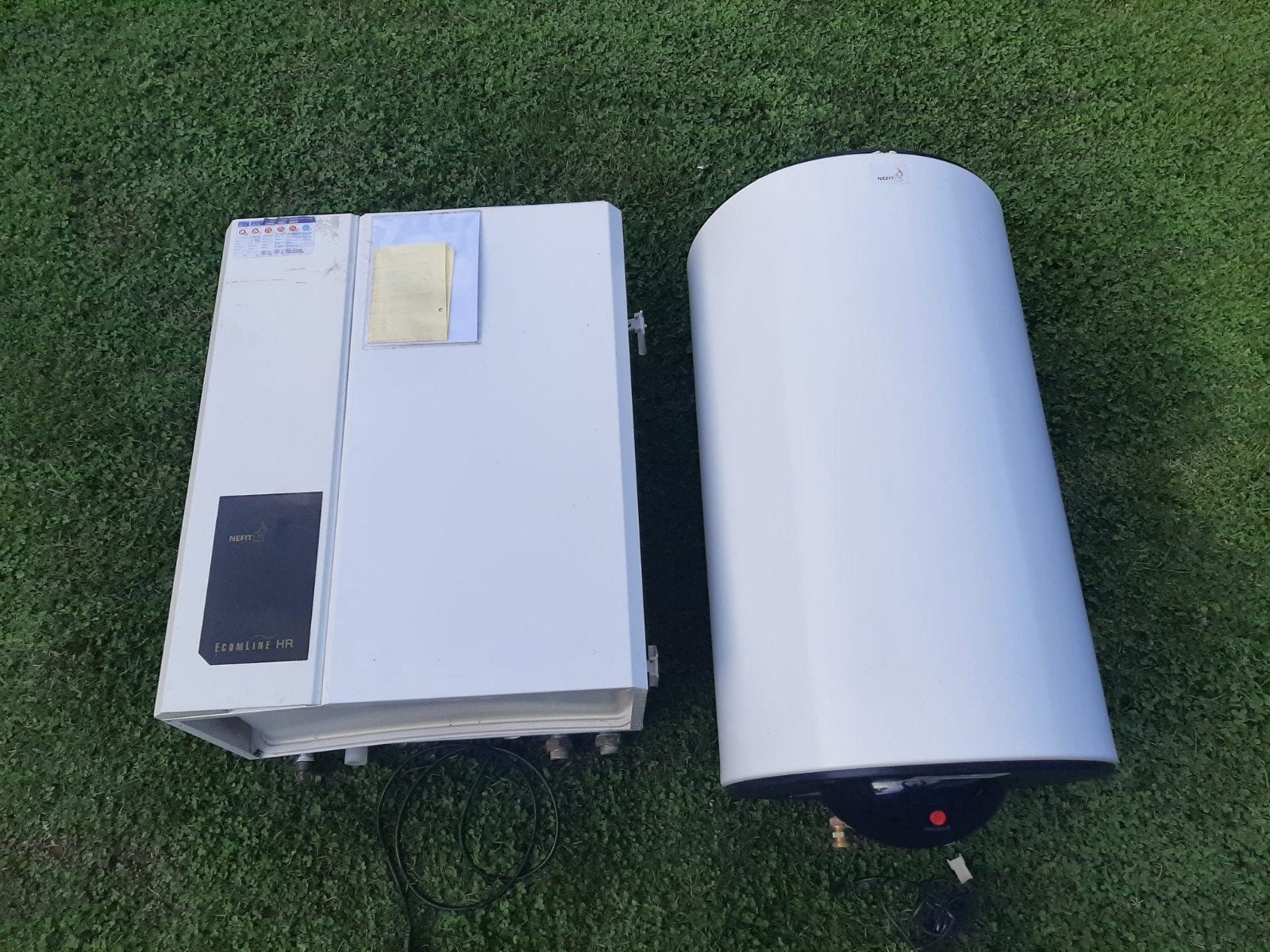 Nefit Ecomline HR + Nefit CV Boiler 120L, Ophalen, Gebruikt, Minder dan 60 cm, Cv-ketel of Combi-ketel