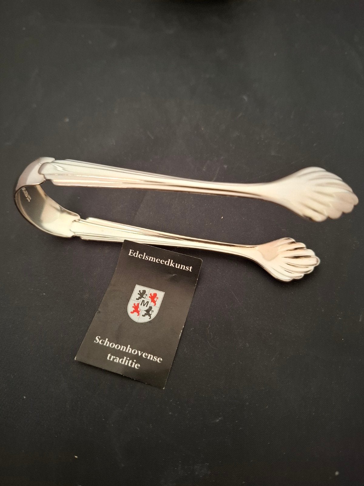 Verzilverde Suikertang Zilverstad - GEEN VOL ZILVER, Verzenden
