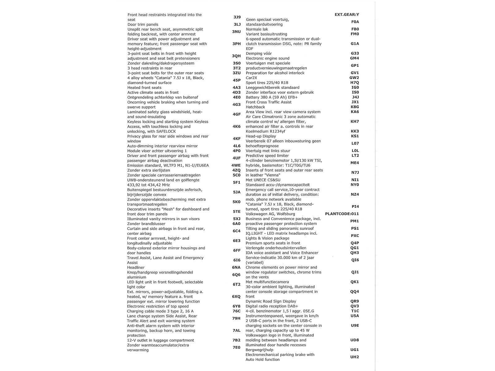 Volkswagen Golf GTE 1.5 eHybrid PHEV 272PK Automaat 2025 Gar, Auto's, Automaat, Gebruikt, Overige brandstoffen, Bedrijf