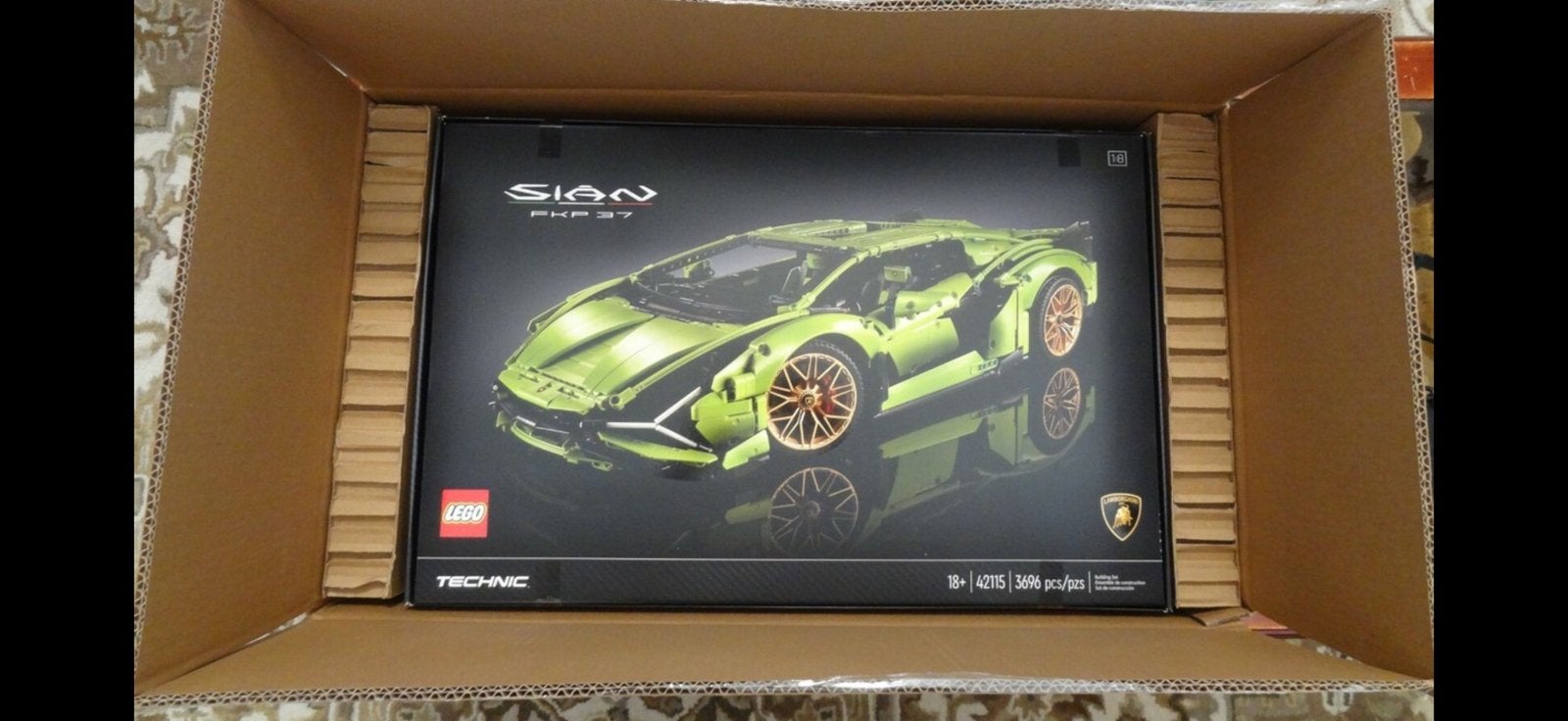 Lego set 42115 Lamborghini Sian (MISB), Lego, Nieuw, Ophalen of Verzenden, Technic