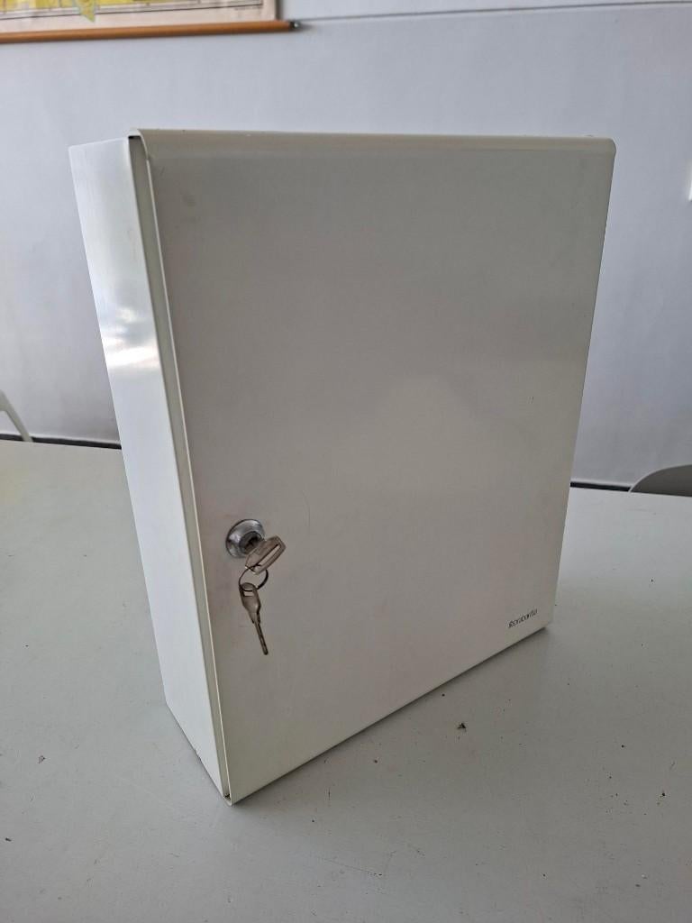 retro Brabantia badkamerkastje medicijnkastje wit metaal, Minder dan 50 cm, Gebruikt, Overige typen, Ophalen of Verzenden