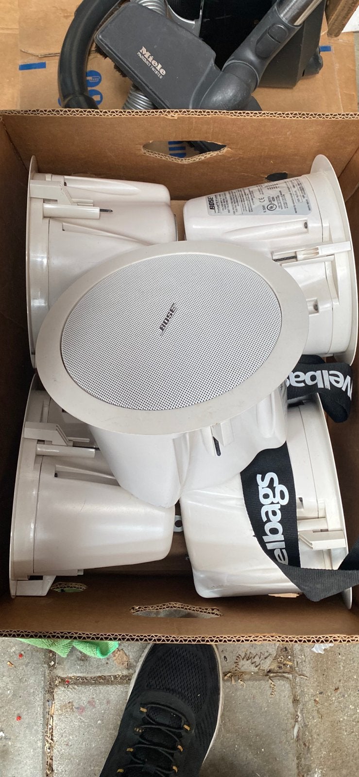 5 stuks bose freespace ds16f luidsprekers wit, Gebruikt, Ophalen of Verzenden, Bose, Minder dan 60 watt