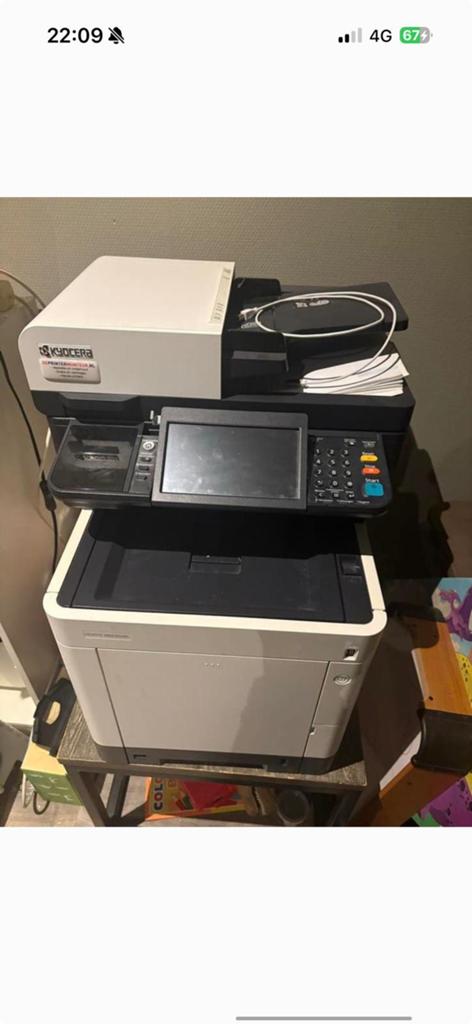Kyocera All-in-one printer - Laser, Kleur, Scan, Kopie, Computers en Software, Printers, Ophalen, Gebruikt, All-in-one, Kleur printen