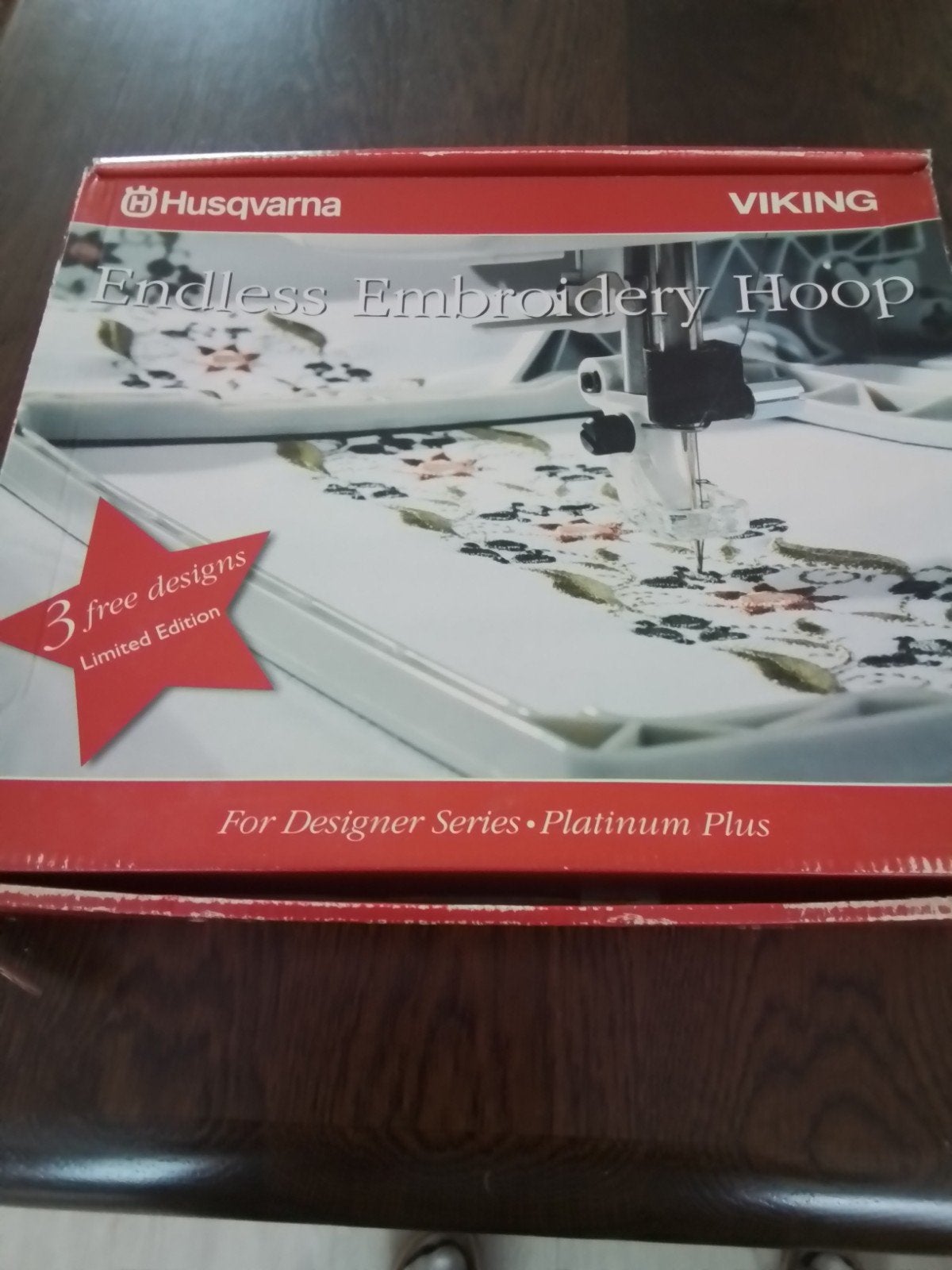 Husqvarna Endless Embroidery Hoop 170x100, Ophalen of Verzenden, Zo goed als nieuw, Onderdeel of Toebehoren