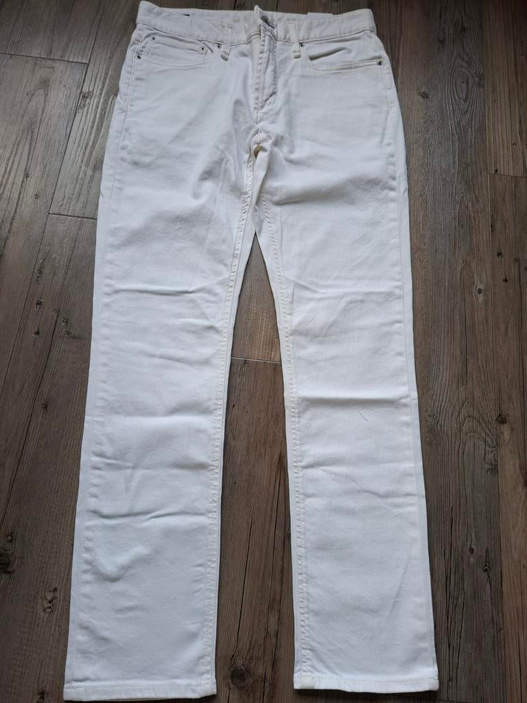 DENHAM Razor slimfit jeans W32 L32, Wit, Nieuw, W32 (confectie 46) of kleiner, Ophalen of Verzenden