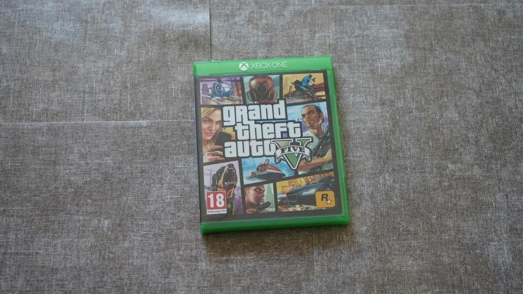 GTA V Xbox One | Compleet met kaart | Grand Theft Auto 5, Avontuur en Actie, Online, Vanaf 18 jaar, Verzenden