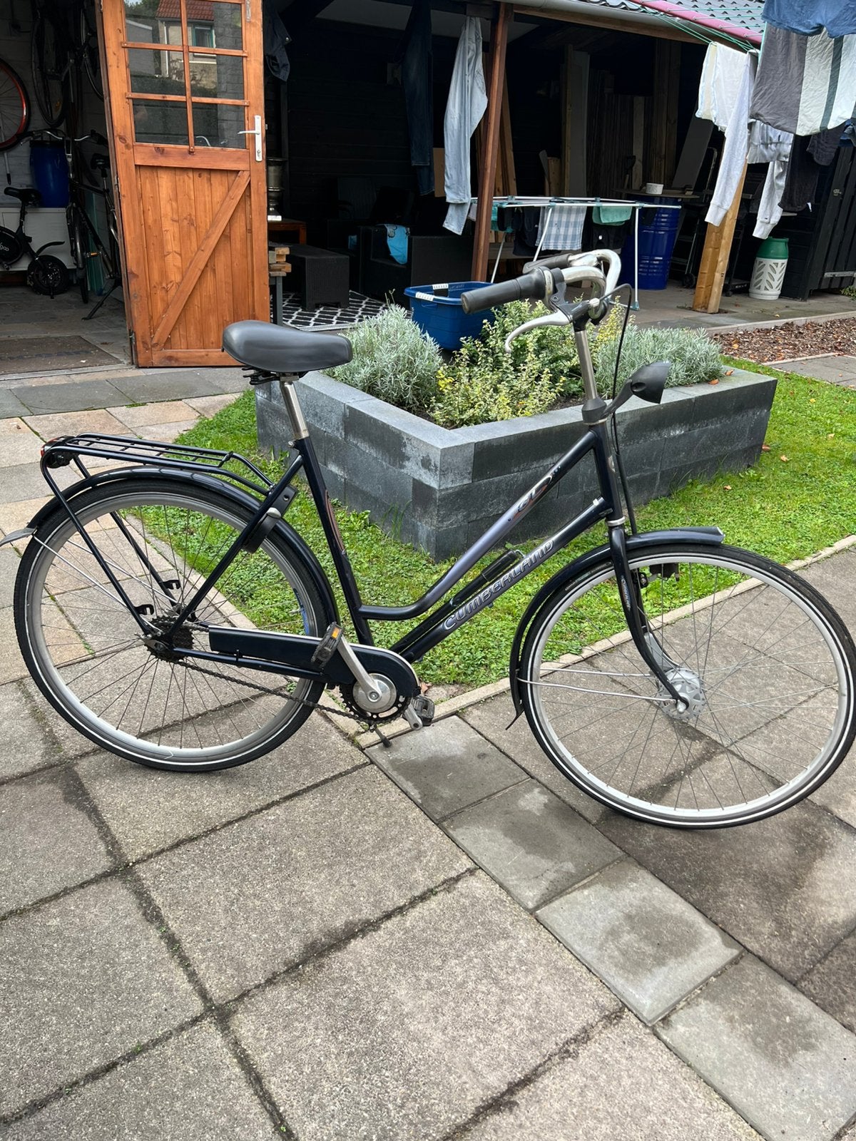 Damesfiets /Stationsfiets 28 inch, Fietsen en Brommers, Overige merken, Gebruikt, Trommelrem, 56 cm of meer