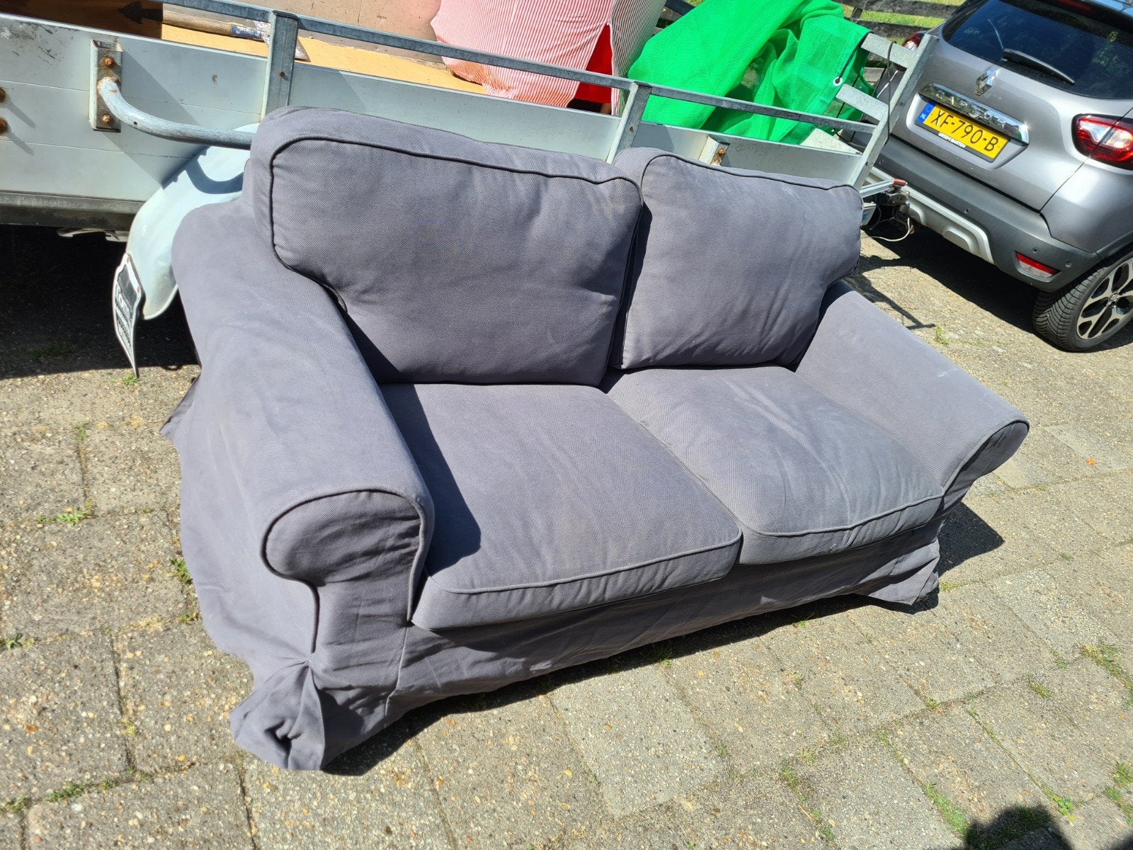 T.e.a.b. Comfortabele Ikea ektorp 2 zits bank, Ophalen, Gebruikt, 150 tot 200 cm, Tweepersoons