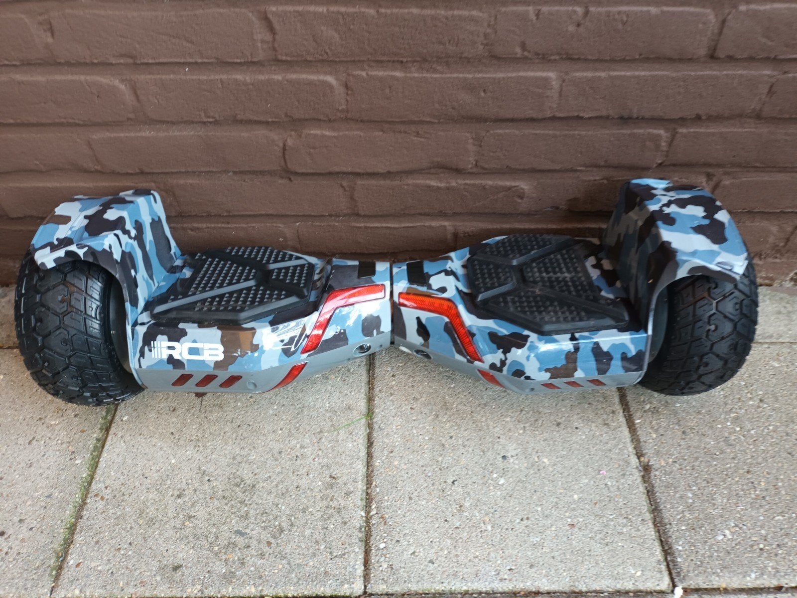 Hoverboard met zitje - RCB HM6 - Camouflage, Ophalen of Verzenden, Zo goed als nieuw, Elektrische step (E-scooter), RCB