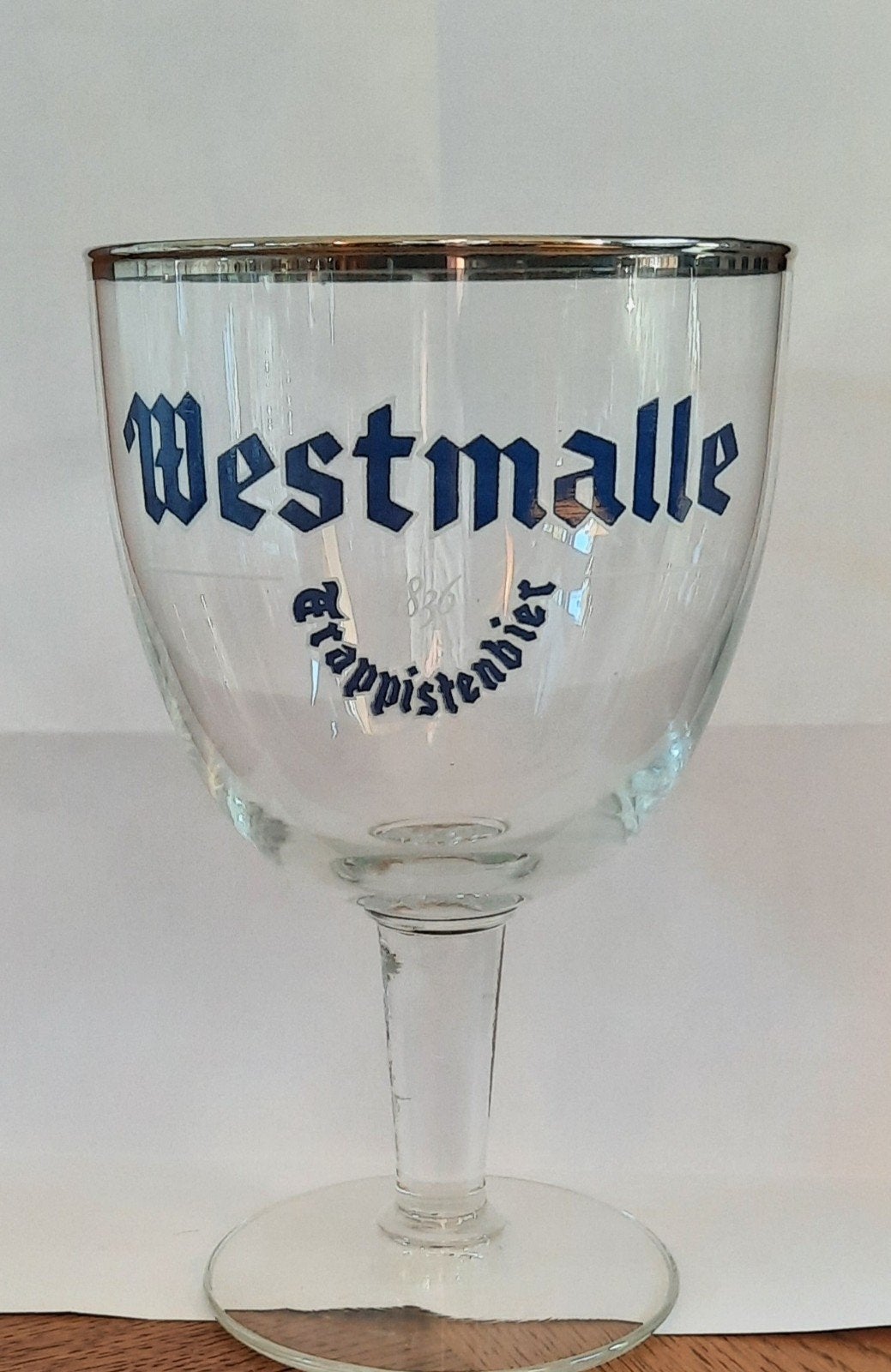 Bierglazen Westmalle, Chimay en Orval oud, Ophalen of Verzenden, Glas of Glazen, Overige merken