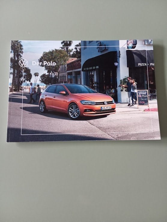 VW Der Polo o.a. R Line 12 / 2019 56 pag. Duits, Verzenden, Zo goed als nieuw, Volkswagen