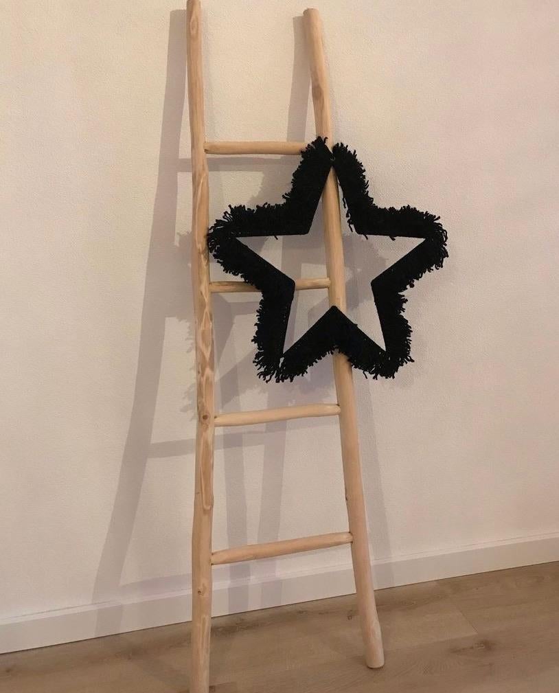 Ster met verlichting 50cm zwart, Ophalen of Verzenden, Nieuw
