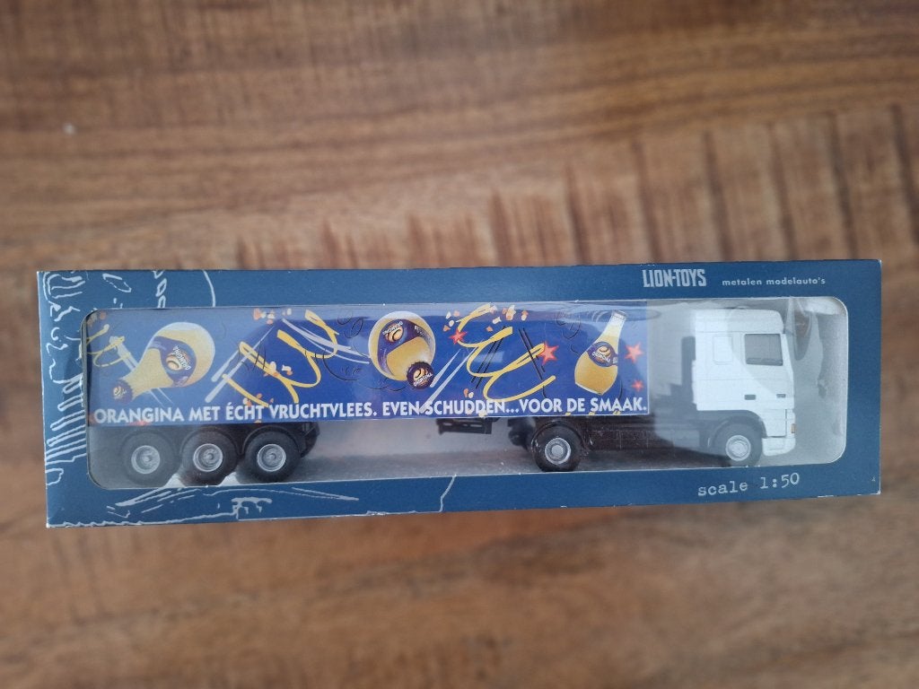 Te Koop Lion Toys vrachtwagen, Hobby en Vrije tijd, Modelauto's | 1:50, Ophalen of Verzenden, Zo goed als nieuw, Bus of Vrachtwagen