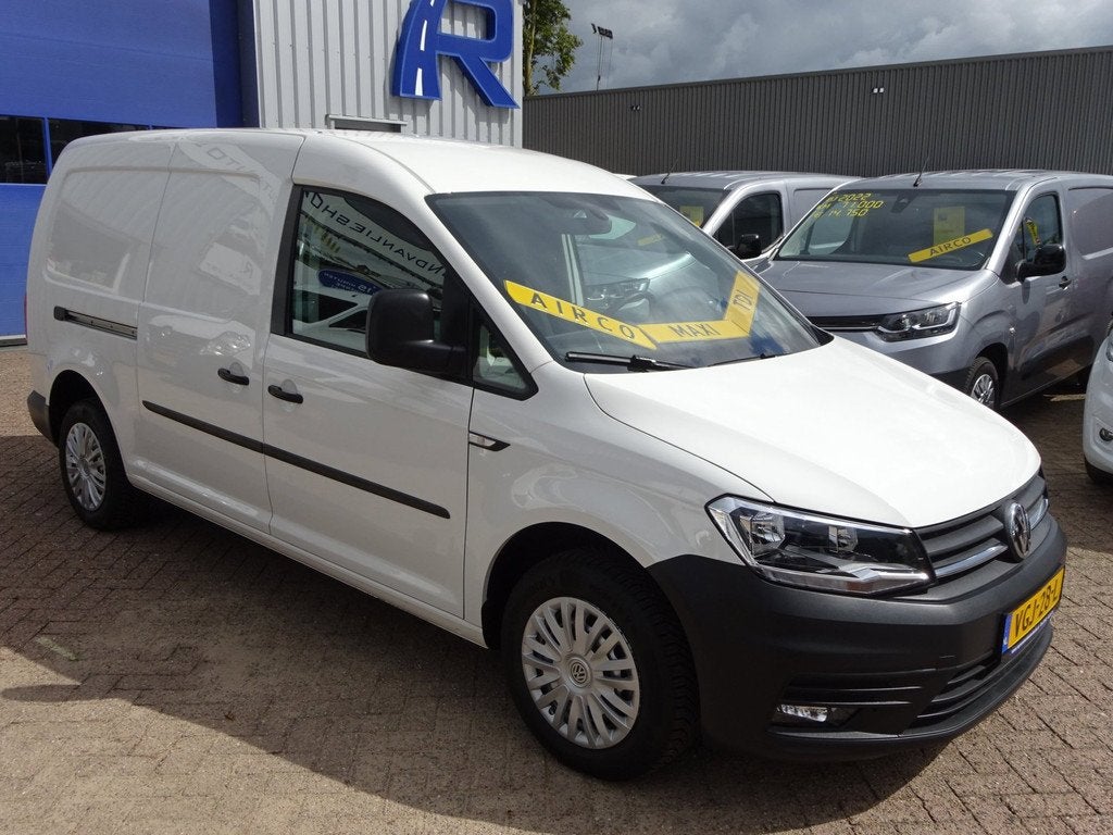 Volkswagen Caddy 2.0 TDI L2H1 VW MAXI EX KPN LAADRUIMTE INRI, Stof, Gebruikt, Euro 6, 4 cilinders