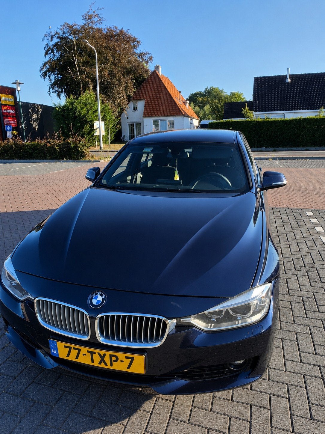 BMW 3-Serie 2.0IX 320 135KW Aut8 (f30) 2012 Blauw, Auto's, BMW, Achterwielaandrijving, 4 cilinders, Blauw, Origineel Nederlands