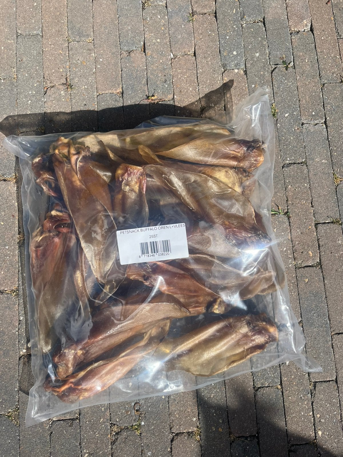 Petsnack buffalo oren L+ vlees 25 stuks nieuw!, Dieren en Toebehoren, Dierenvoeding, Ophalen of Verzenden, Hond