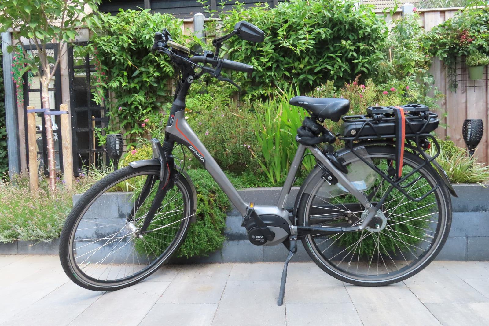 Sparta M8b E-bike | 53 cm | 4.165 km | 400 Wh | Grijs, Fietsen en Brommers, Elektrische fietsen, Ophalen, Sparta, Gebruikt, 51 tot 55 cm