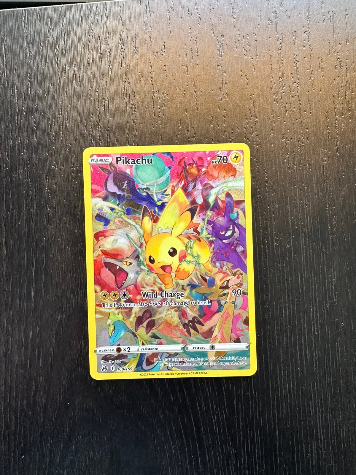 Pikachu (Secret) | Crown Zenith, Ophalen of Verzenden, Zo goed als nieuw