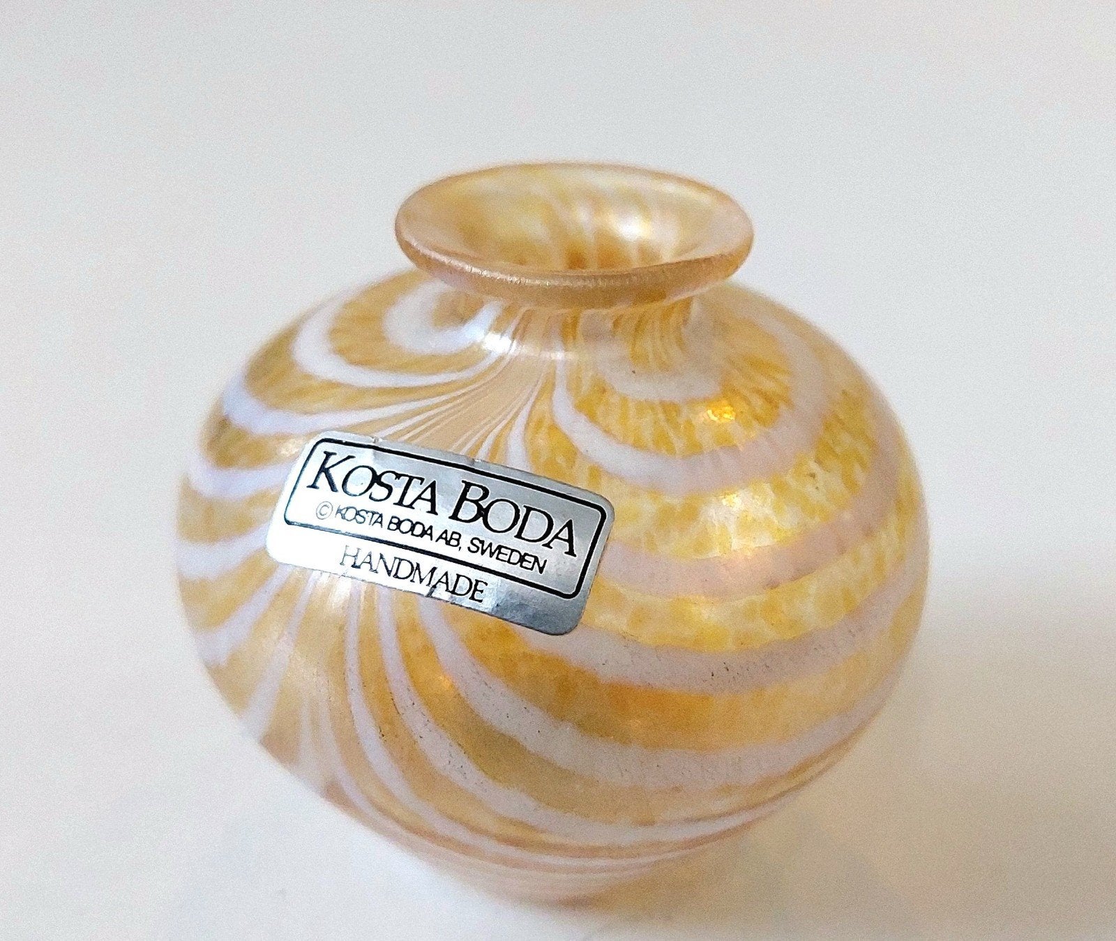 Vintage Kosta Boda Minos Design Vaasje Bertil Vallien 48465, Antiek en Kunst, Verzenden