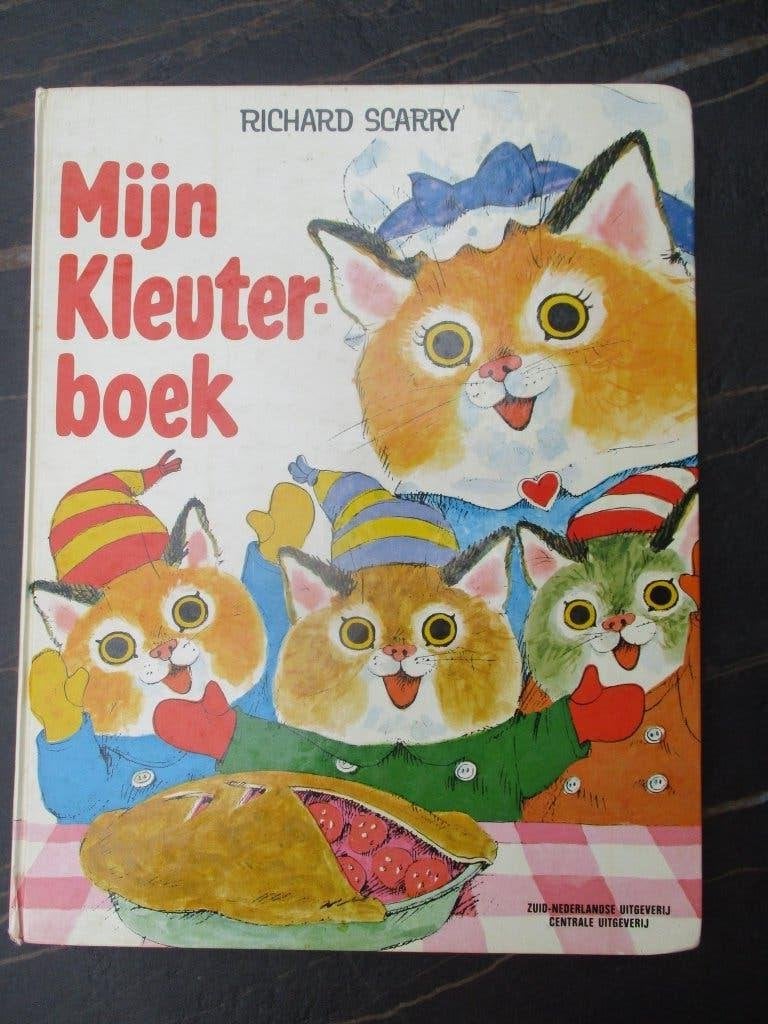Mijn kleuterboek - hardcover boek - Richard Scarry - 1970, Gelezen, Fictie algemeen, Ophalen of Verzenden, Richard Scarry
