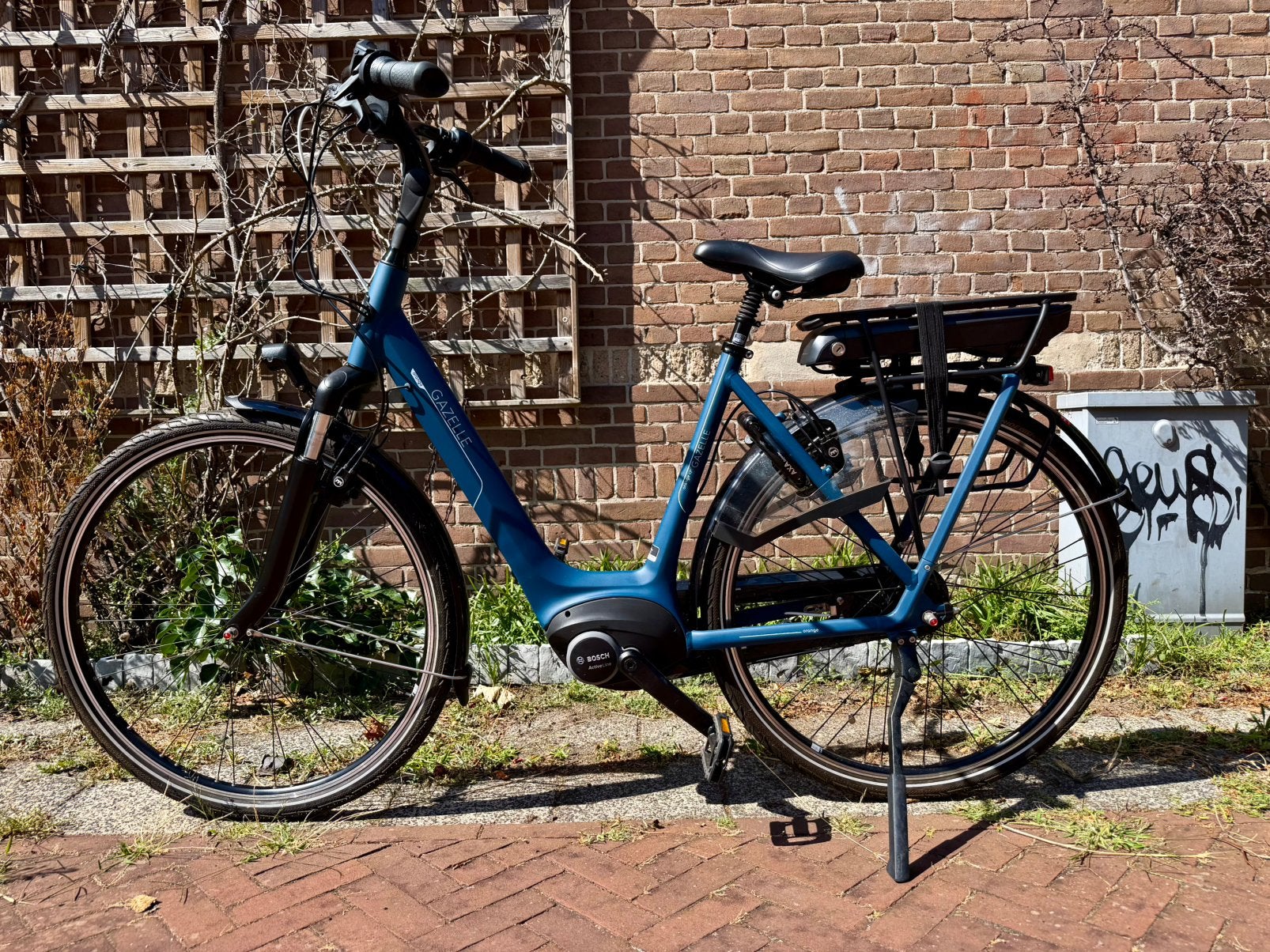 ✅Gazelle Orange C7+ HMB 2020–326km–Blauw–Zo goed als nieuw✅, Fietsen en Brommers, Ophalen, Zo goed als nieuw, 51 tot 55 cm, 50 km per accu of meer