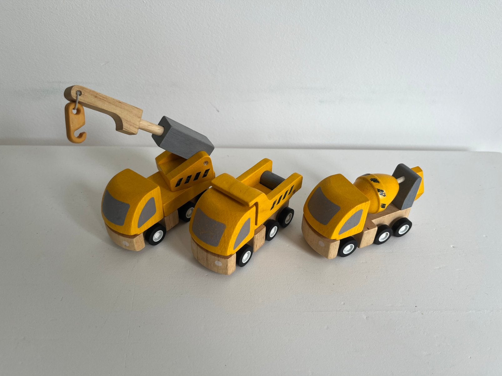PlanToys / Plan Toys PlanCity 60470 Highway maintenance, Ophalen of Verzenden, Zo goed als nieuw, Rij- of Hobbelspeelgoed
