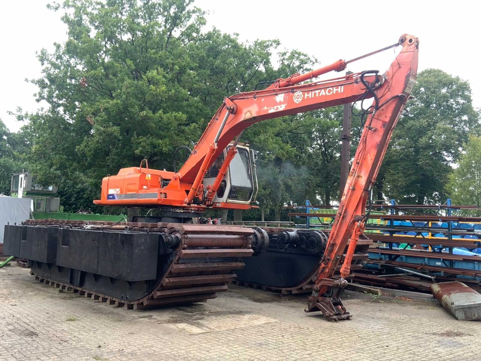 2008 Hitachi MA125 Amfibische rupsgraafmachine, Graafmachine