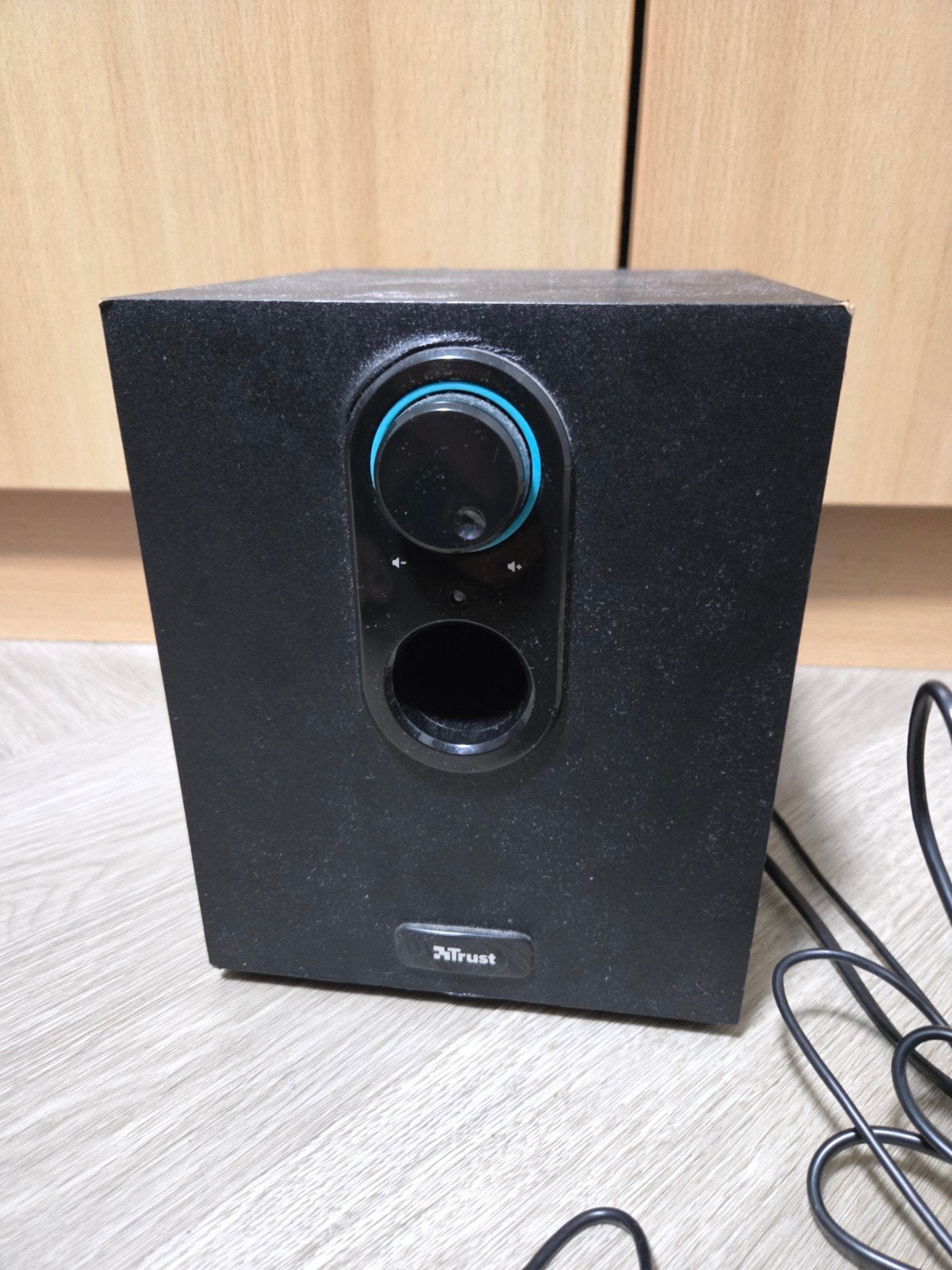 Trust Subwoofer - Zwart, Goede Staat, Computers en Software, Pc speakers, Ophalen of Verzenden, Gebruikt, Overige typen, Trust