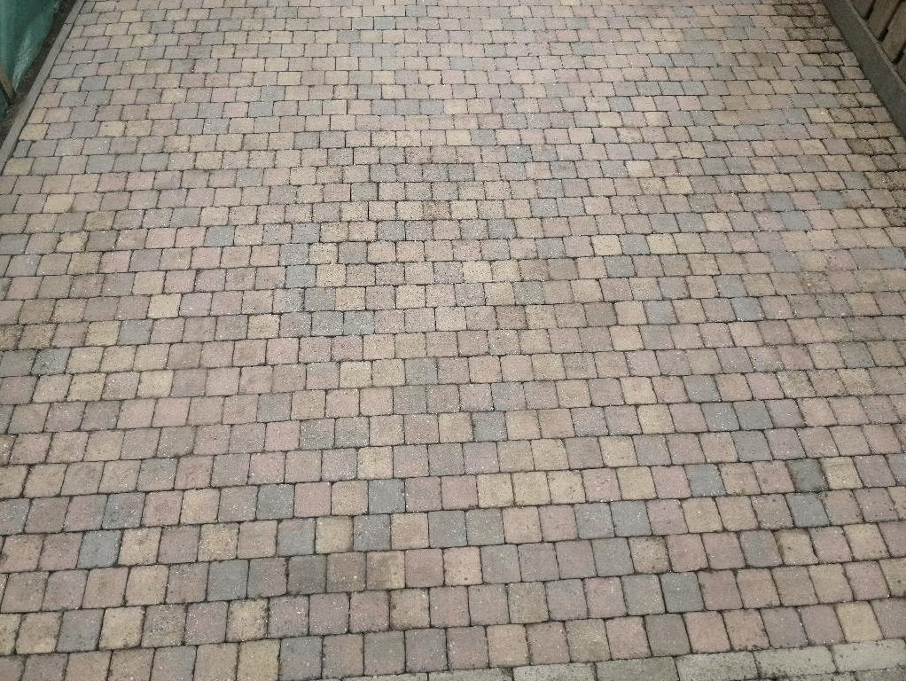 Vierkante stenen, Tuin en Terras, Ophalen, Gebruikt, Klinkers, 10 m² of meer