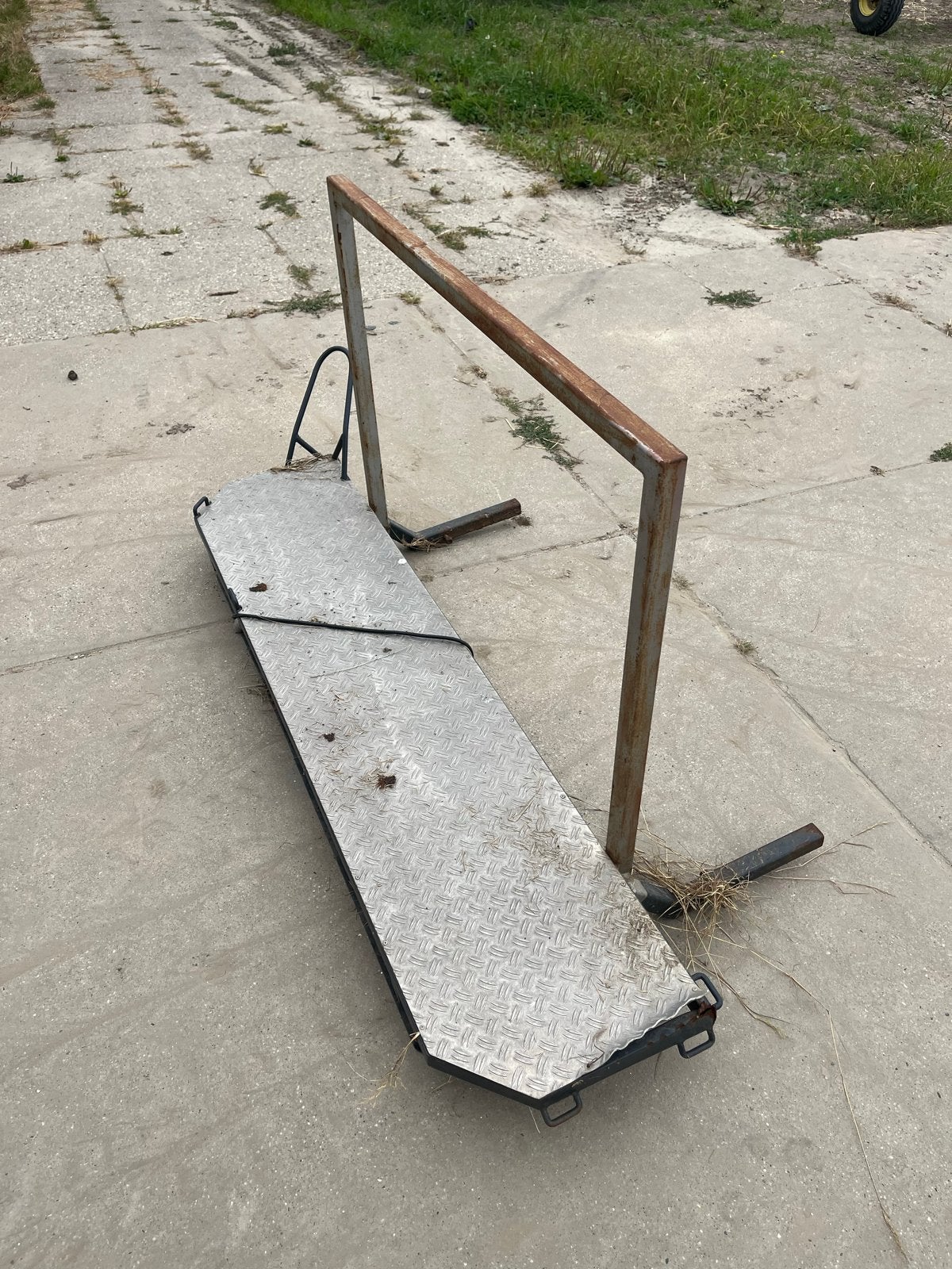 Motordrager met verlichting - 190 x 45 cm plateau, Motoren, Ophalen