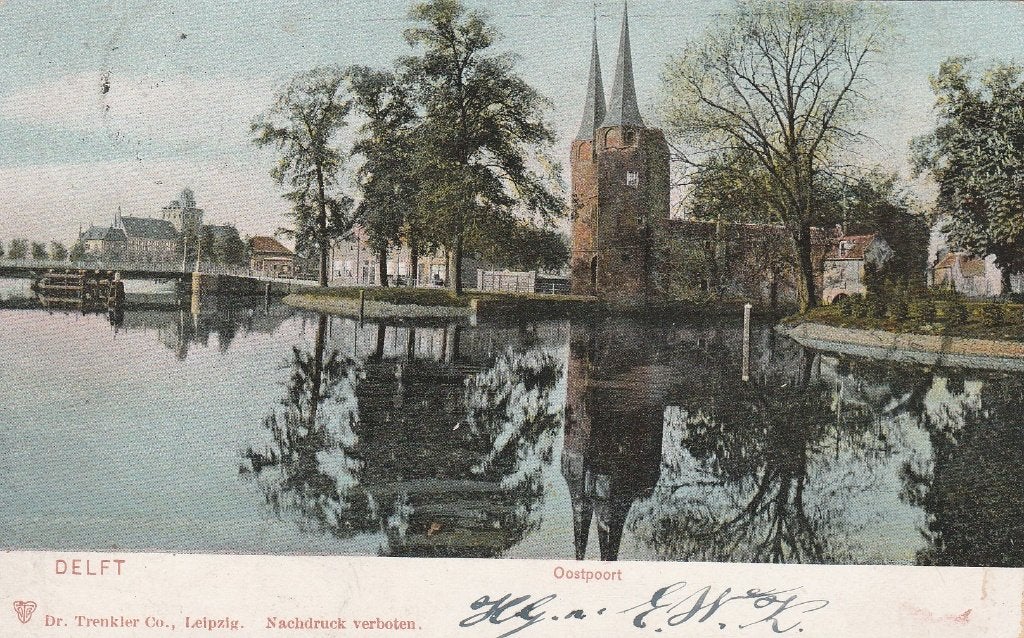 delft- oostpoort, Ophalen of Verzenden, Voor 1920, Zuid-Holland