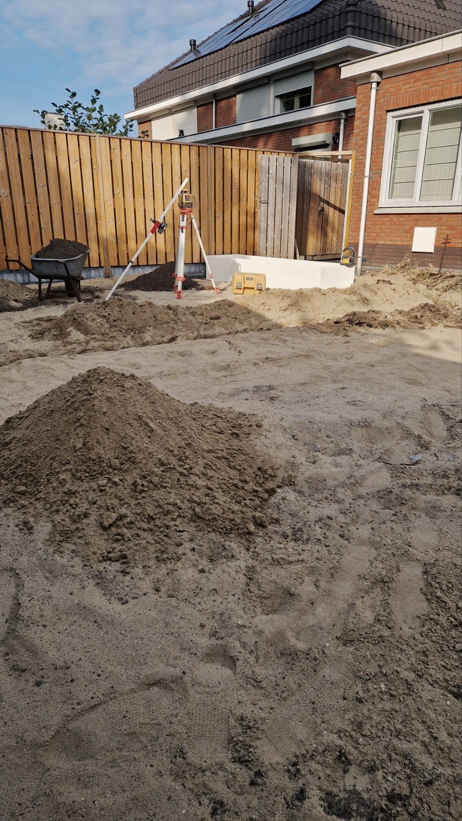 GRATIS geel zand 5 kuub, Tuin en Terras, Zand, Ophalen, Ophoogzand