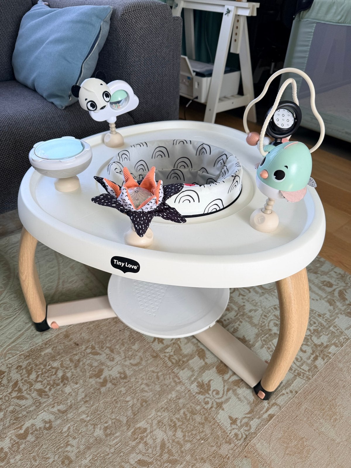 Tiny Love 5-in-1 Activity Center zgan, Ophalen, Zo goed als nieuw, Overige typen, Met geluid
