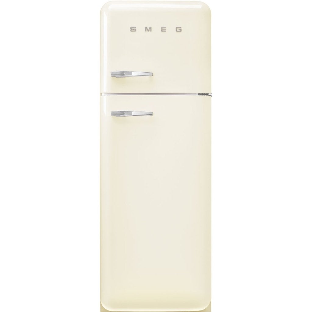 SMEG fab30rcr5 RETRO Ijskast - Crème - Zo goed als nieuw, Ophalen, 200 liter of meer, 60 cm of meer, 160 cm of meer