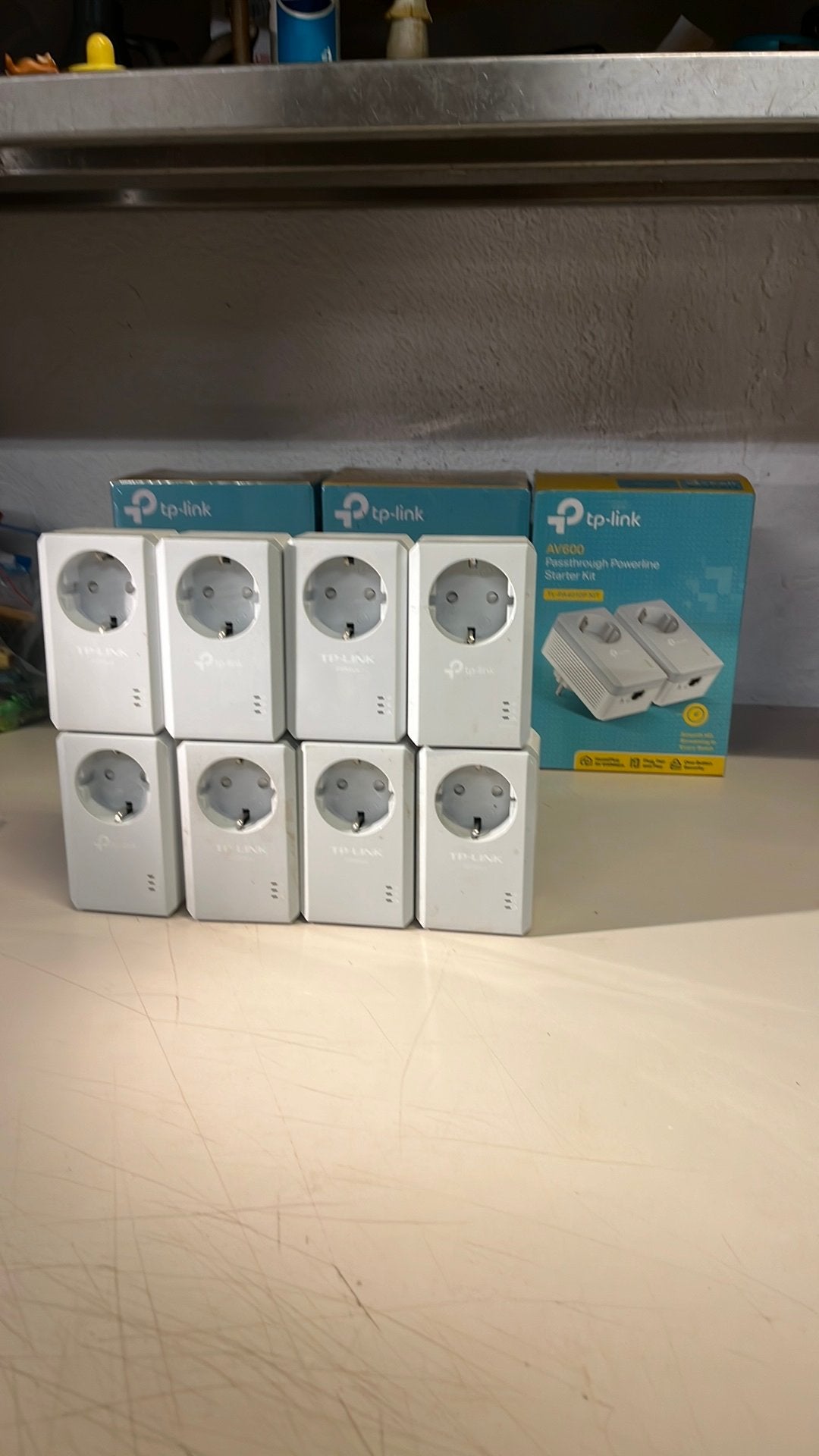 TP-Link TL-PA4010P Powerline Ethernet Adapter AV600 600Mbps, Ophalen of Verzenden, Zo goed als nieuw