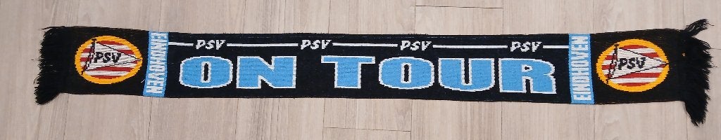 PSV "On Tour" Sjaal, Ophalen of Verzenden, Zo goed als nieuw, PSV, Vaantje of Sjaal