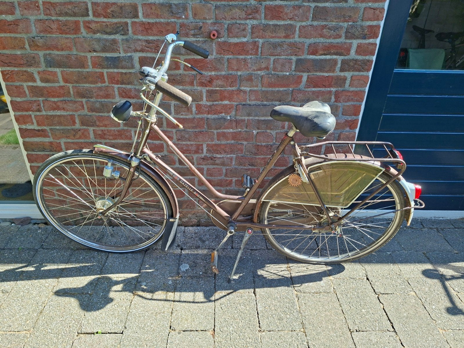 Gazelle Damesfiets, Ophalen, Terugtraprem, Gazelle, 53 tot 56 cm