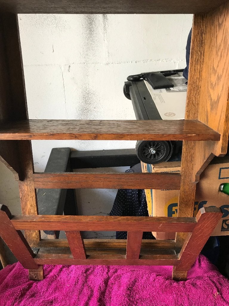 Lektuurbak, Huis en Inrichting, Woonaccessoires | Krantenbakken en Lectuurbakken, Lectuurbak, Ophalen of Verzenden, Gebruikt, Hout