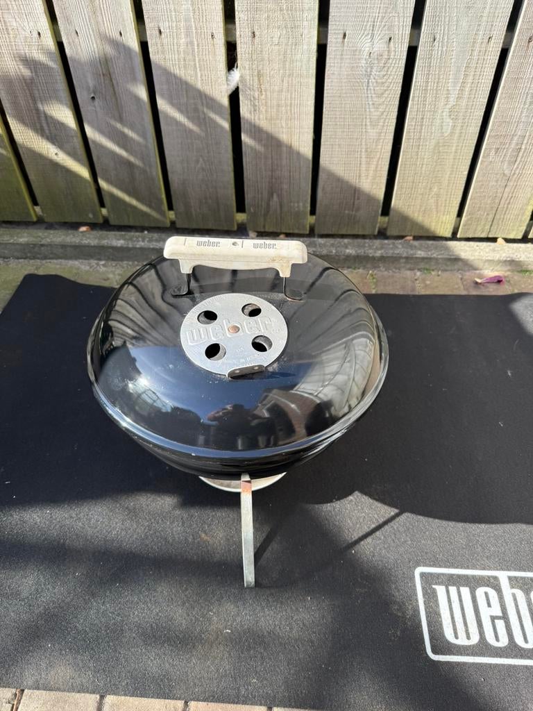 Weber Smokey Joe, Tuin en Terras, Houtskoolbarbecues, Ophalen of Verzenden, Gebruikt